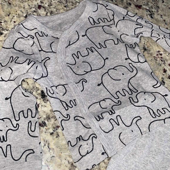 Just One You Elephant Baby Outfit Set - Picture 2 of 4